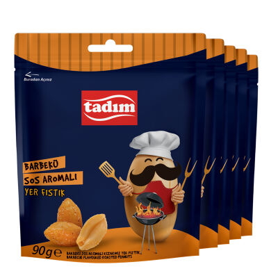 Barbekü Soslu Yer Fıstığı 5 x 90 gr