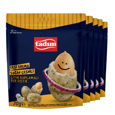 Ekşi Kaplamalı Yer Fıstığı 5 x 70 gr 5 x 70 gr
