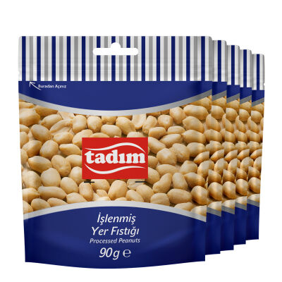 İşlenmiş Yer Fıstığı 5 x 90 gr