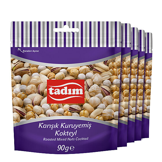 Karışık Kuruyemiş Kokteyl 5 x 90 gr - 1