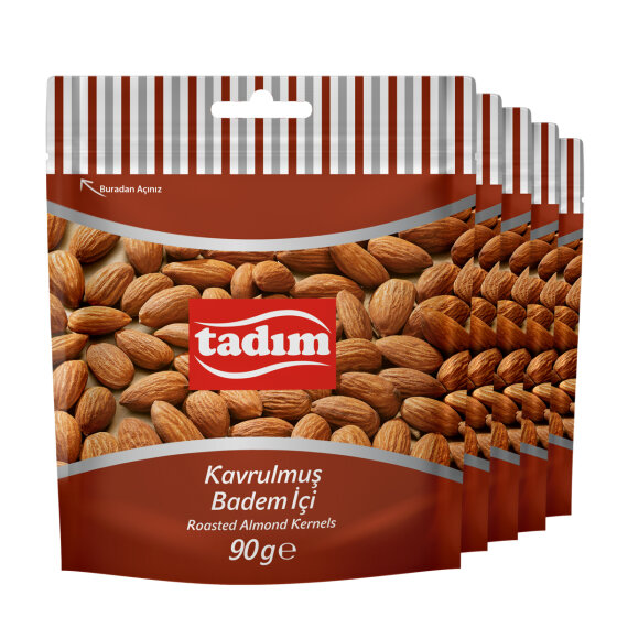 Kavrulmuş Badem İçi 5 x 90 gr - 1