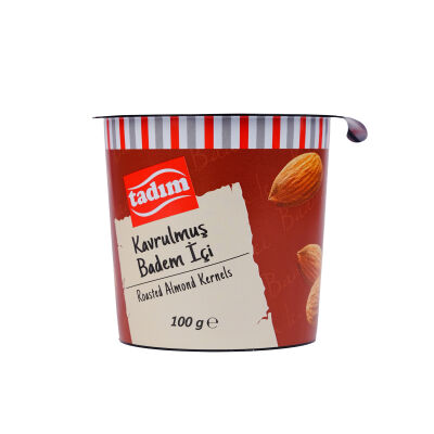 Kavrulmuş Badem İçi Kap 12 x 100 gr