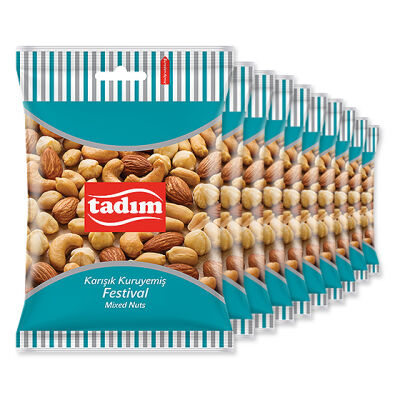 Karışık Kuruyemiş Festival 10 x 45 gr