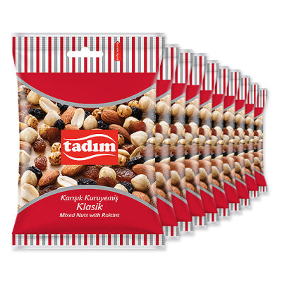 Karışık Kuruyemiş Klasik 10 x 45 gr