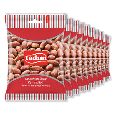 Kavrulmuş Tuzlu Yer Fıstığı 10 x 45 gr